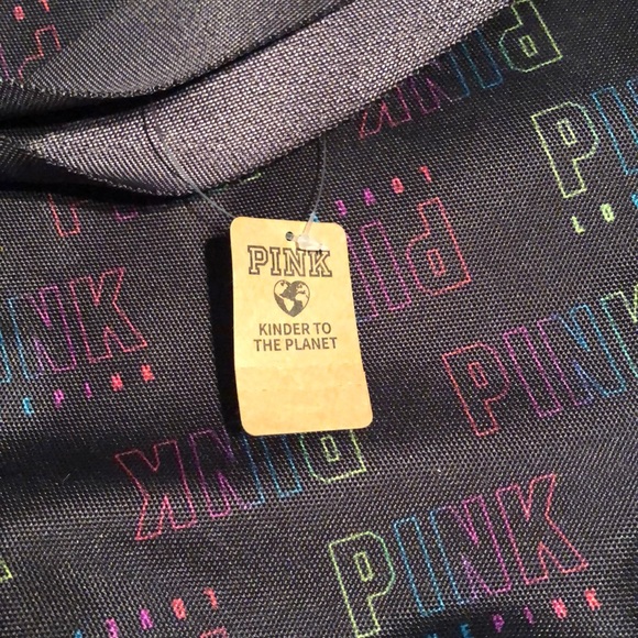 Pink black tote bag - Picture 4 of 5